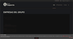 Desktop Screenshot of grupocaparros.com